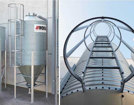 silo de fibra